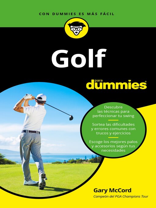 Title details for Golf para Dummies by Gary McCord - Available